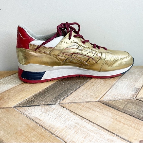 ASICS Gold Gel Lyte III USA Gold Sneakers main image 15